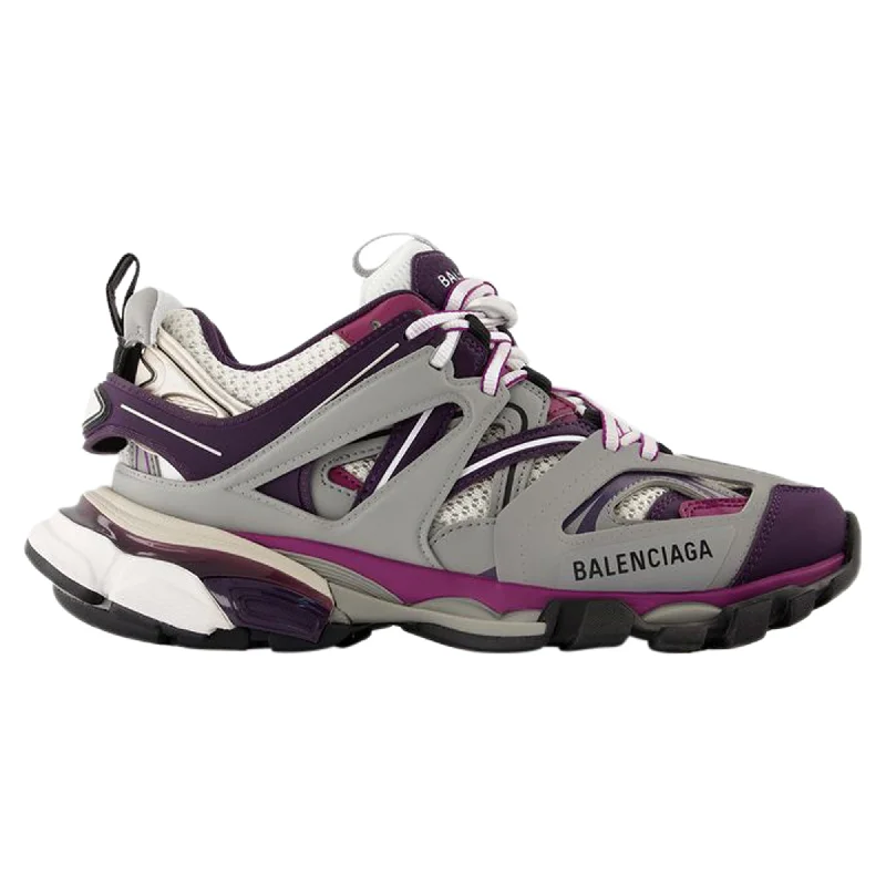 Budget Saver Track Sneakers - Balenciaga - Synthetic - Grey/Purple