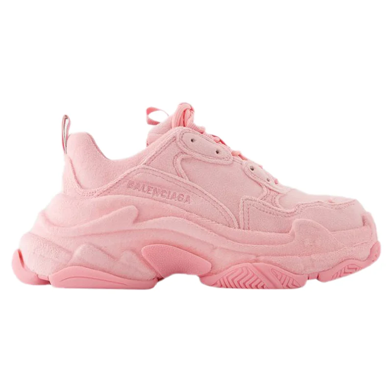 Fashion Essentials Triple S Sneakers - Balenciaga - Leather - Pink