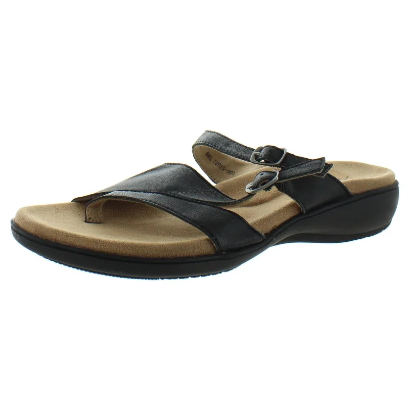 Adventure-Ready Footwear Sale Trotters Womens Ricki Leather Slip On Thong Sandals