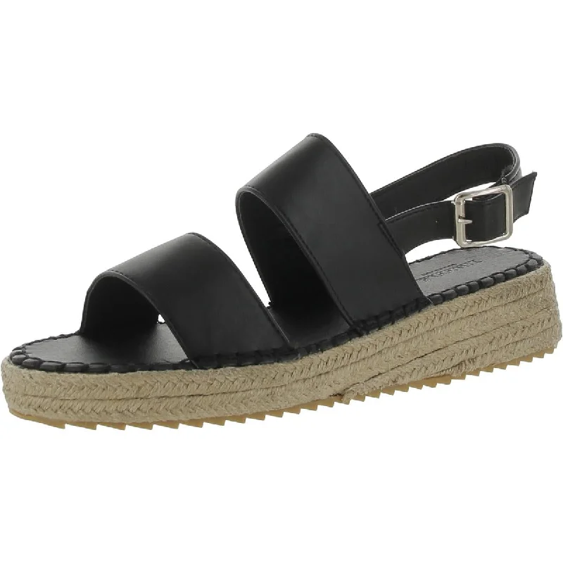 Comfortable Flats Sale Truffle Collection Womens Cut-Out Open Toe Platform Sandals