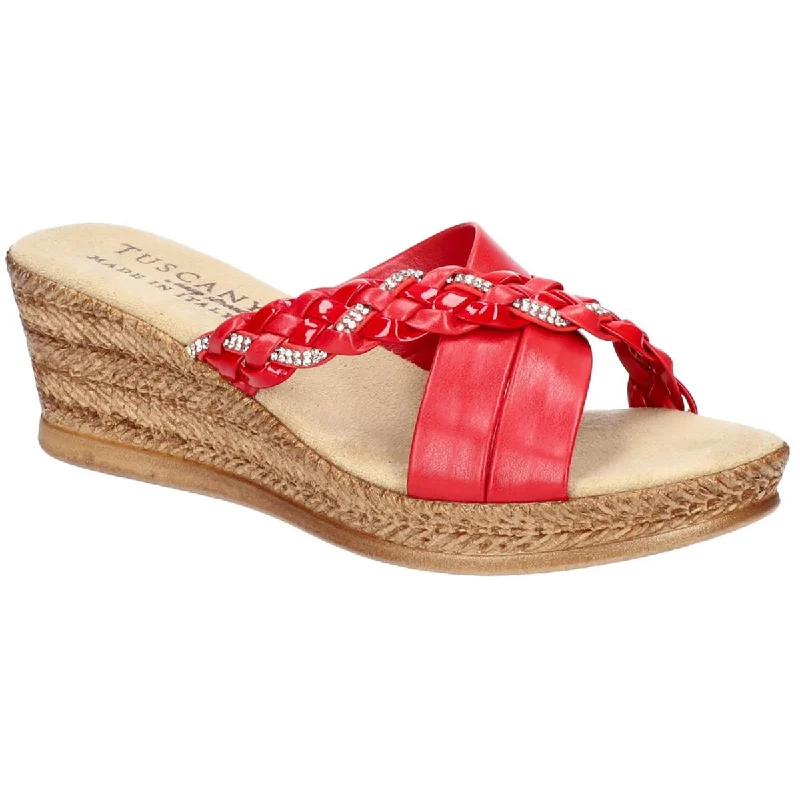 Comfortable Maternity Shoes Tuscany By Easy Street Womens Gessica Leather Braided Wedge Sandals Comfortable Maternity Shoes Tuscany By Easy Street Womens Gessica Leather Braided Wedge Sandals
