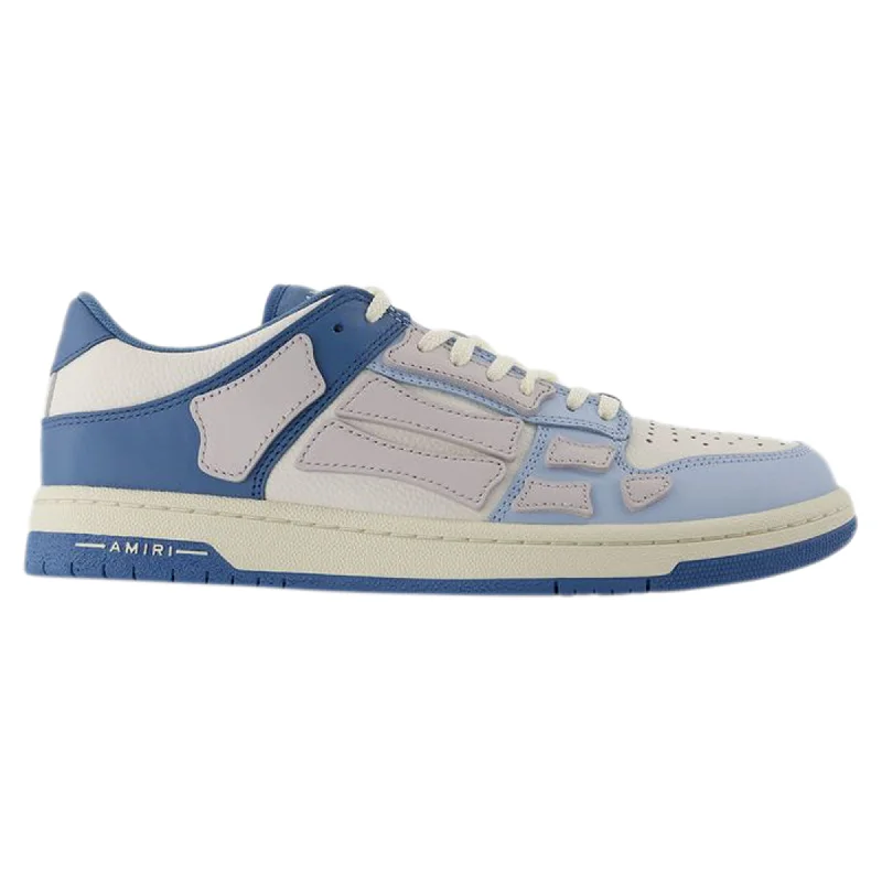 Exclusive Sale Two-Tone Skel Top Low Sneakers - Amiri - Leather - Blue/White