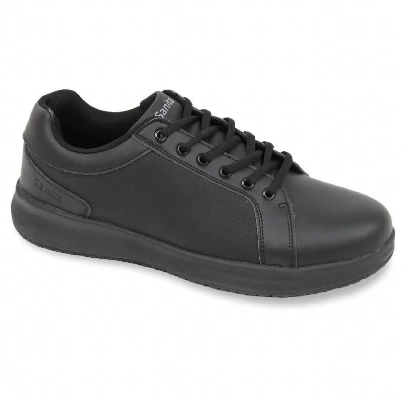 Women's Flexible Sole Shoes Unisex Convex Sneaker In Black