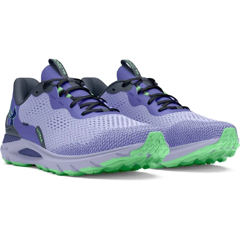 Comfortable Fashionable Shoes Unisex Sonic Tr Sneakers In Celeste/downpour Gray/black