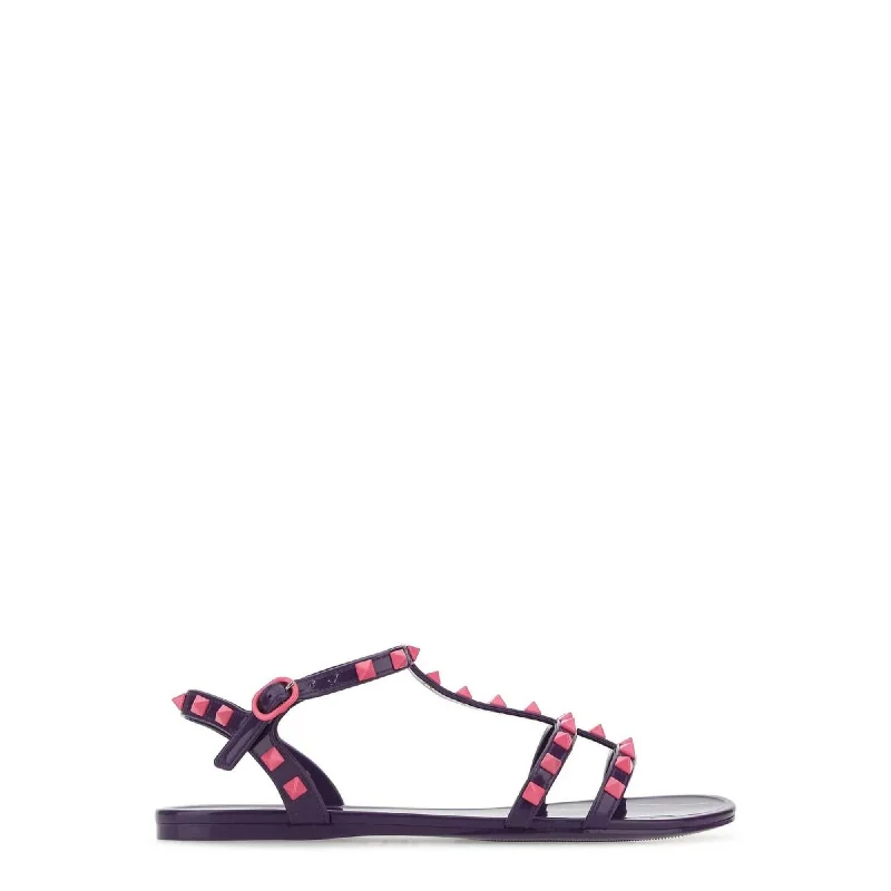 Sleek Dress Shoes Deal Valentino Garavani Rockstud Ankle Strap Sandals
