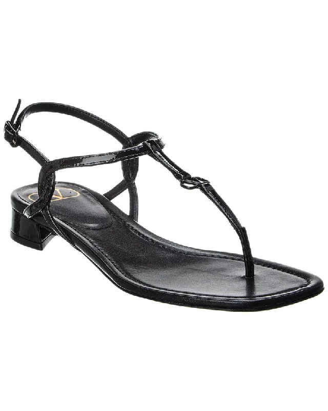 Must-Have Style Discounts Valentino VLogo Patent Sandal