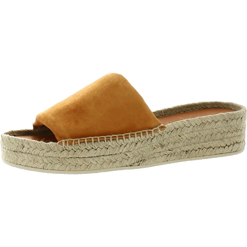 Stylish Casual Footwear Vince Womens Jesse Padded Insole Slip On Slide Sandals