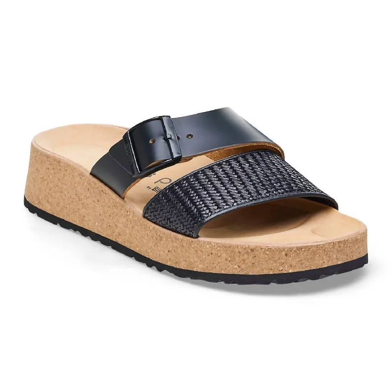 Statement Boots Offer Women's Almina Sandals - Medium/narrow In Black
