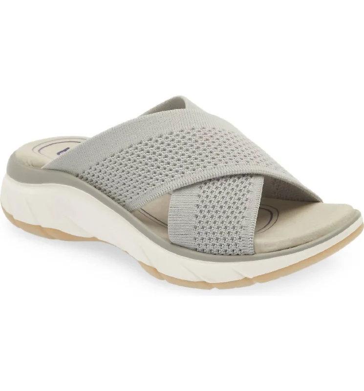 Women's Flexible Sole Shoes Women's Avary Sandal In Clear Grey