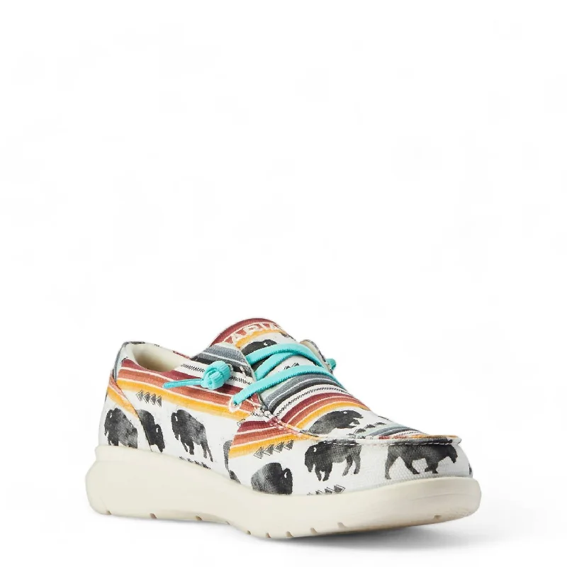 Breathable Shoes Discount Women's Hilo Shoes In Buffalo Print