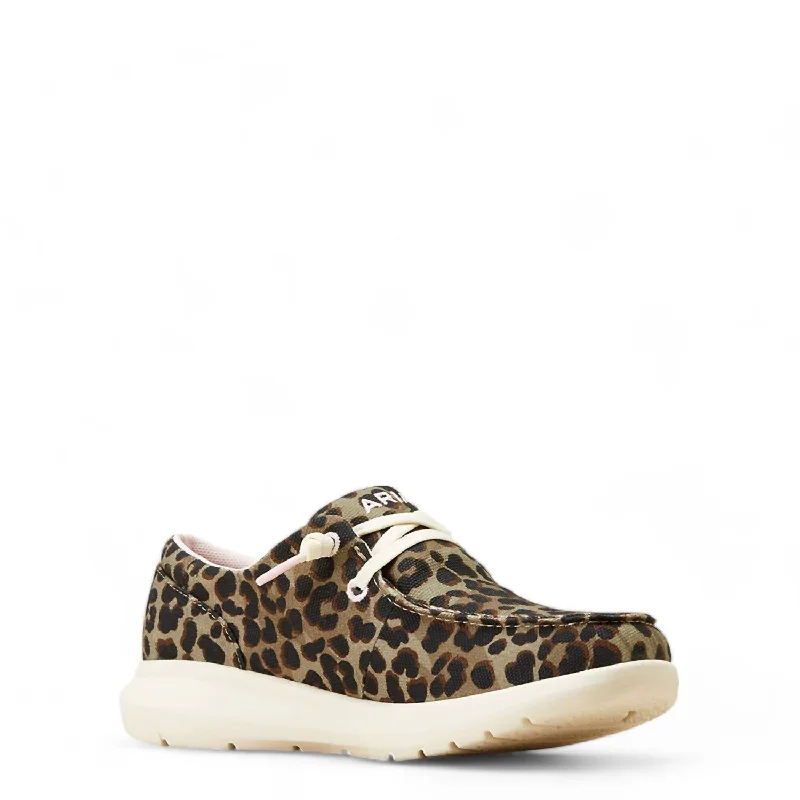 Seasonal Footwear Sale Women's Hilo Shoes In Olive Leopard