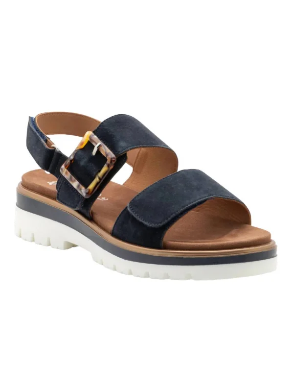 Breathable Shoes Women's Marbella Sandal In Navy