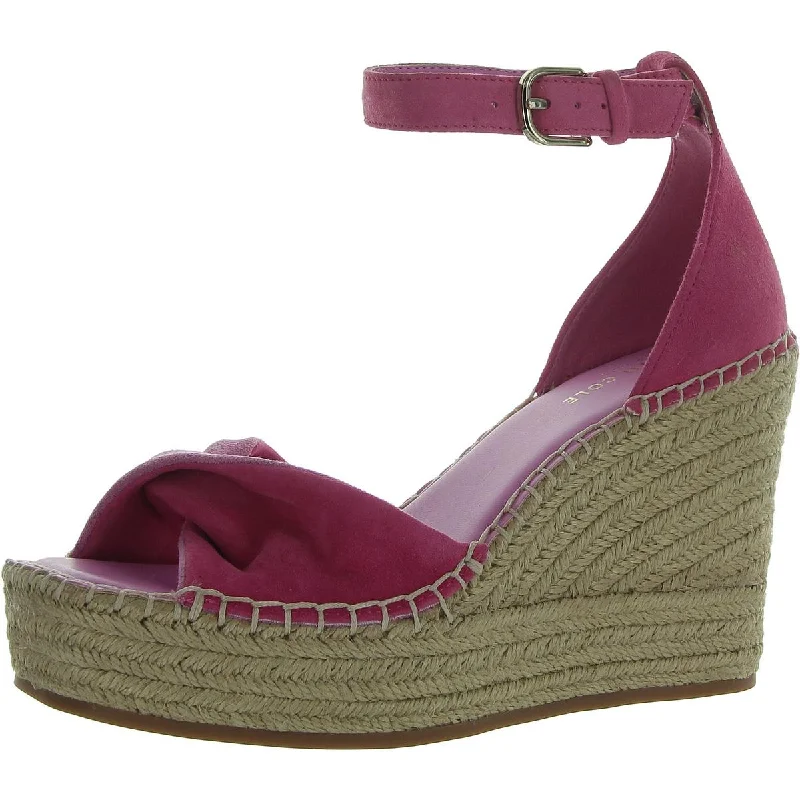 Women's Everyday Shoes Womens Suede Open Toe Wedge Sandals