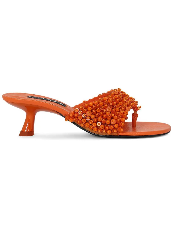 Unleash Your Fashion Womens Thong Open Toe Sandals