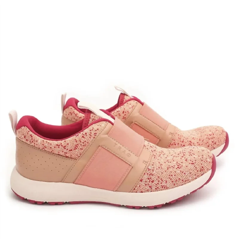 Chic Style Women's Volition Sneakers In Peach