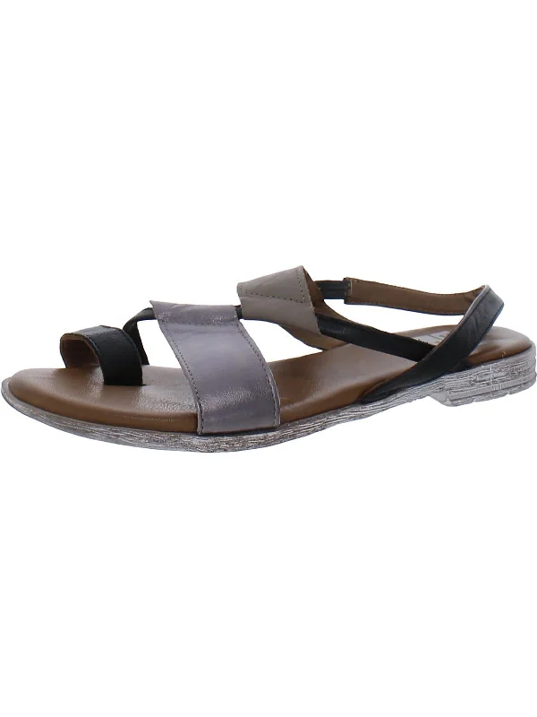 Outdoor Shoes Sale Yuki Womens Leather Toe Loop Slide Sandals