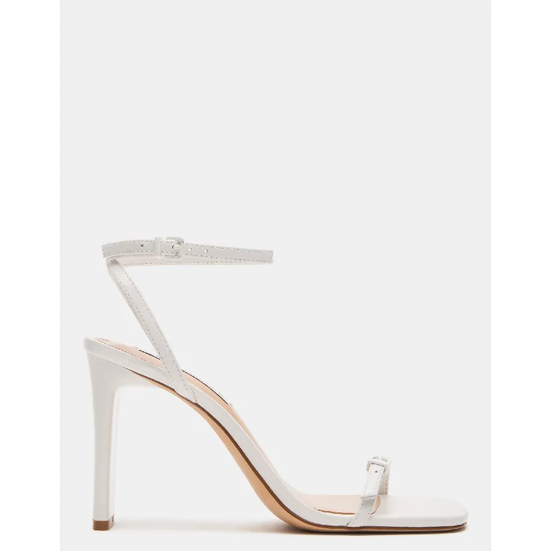 Holiday Glam Ailene White Leather