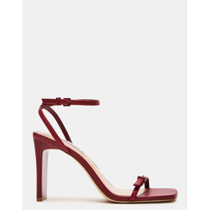 End-Of-Season Clearance Ailene Wine Leather