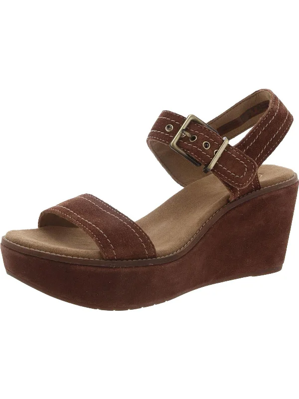 dark tan suede
