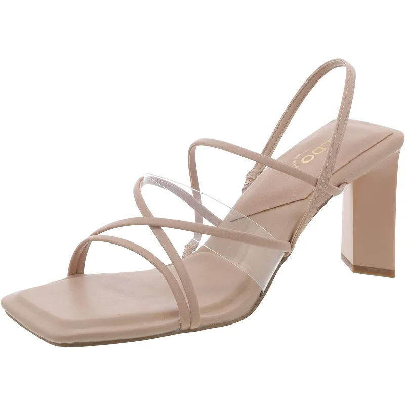 Day-To-Night Styles Aldo Womens JENNIFER Faux Leather Strappy Slingback Sandals
