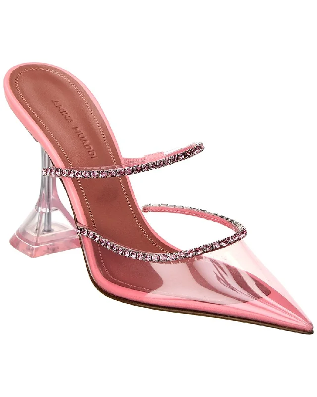 Best Sellers AMINA MUADDI Gilda Vinyl & Leather Pump