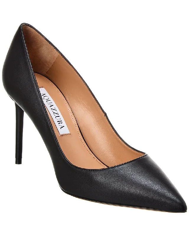 Crazy Discounts, Hurry Up Aquazzura Purist 85 Leather Pump