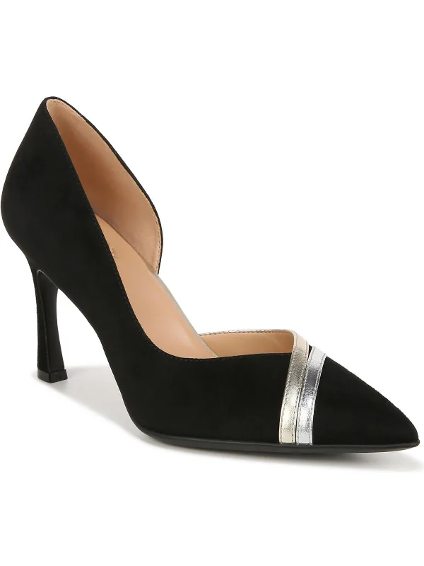 Effortless Style Shoes Sale Aubrey Womens Suede Pointed Toe D'Orsay Heels