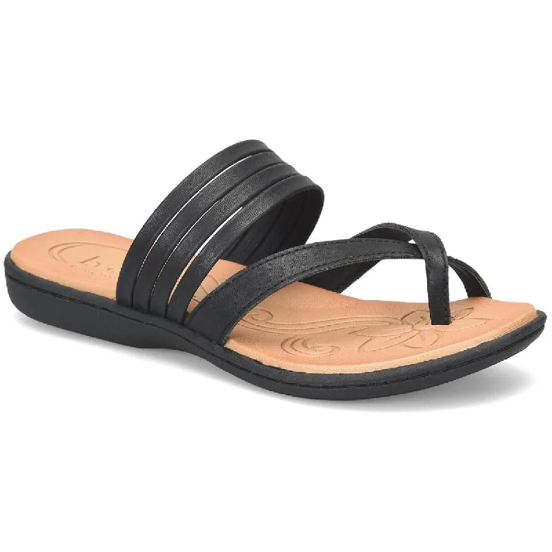 Style Upgrade B.O.C. Born Concepts Womens Alisha Snake Slip on Open Toe Thong Sandals