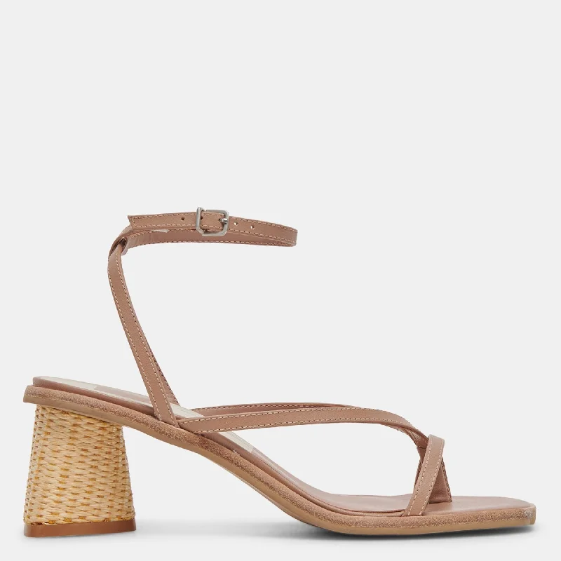 Non-Slip Shoes Sale Banita Wide Sandals Cafe Leather