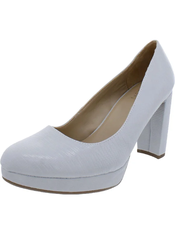 Everyday Fashion Shoes Berlin Womens Comfort Insole Slip On Platform Heels