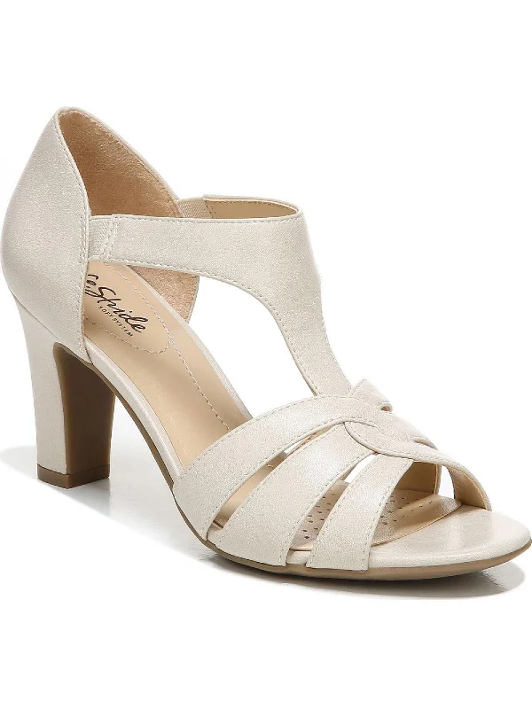 Must-Have Boots Sale Caramel Womens Faux Leather Slip On Pumps