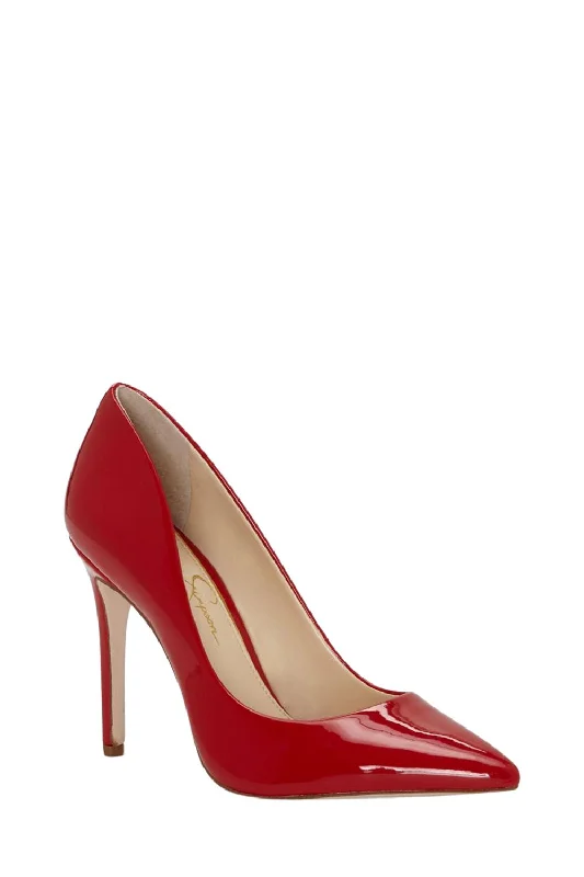 Best Deals Of The Season Cassani Pumps In Red Patent