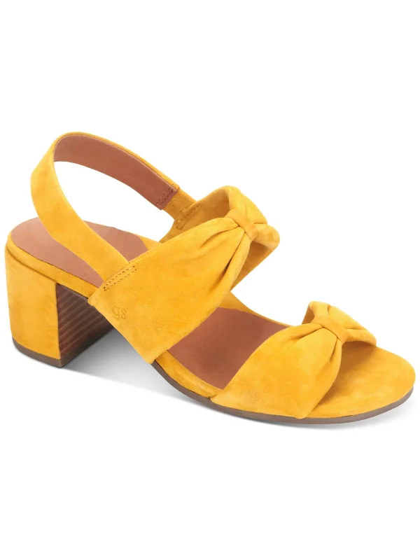 Women's Dress Shoes Charlene Two Knot Womens Two knot Braid Block Heels