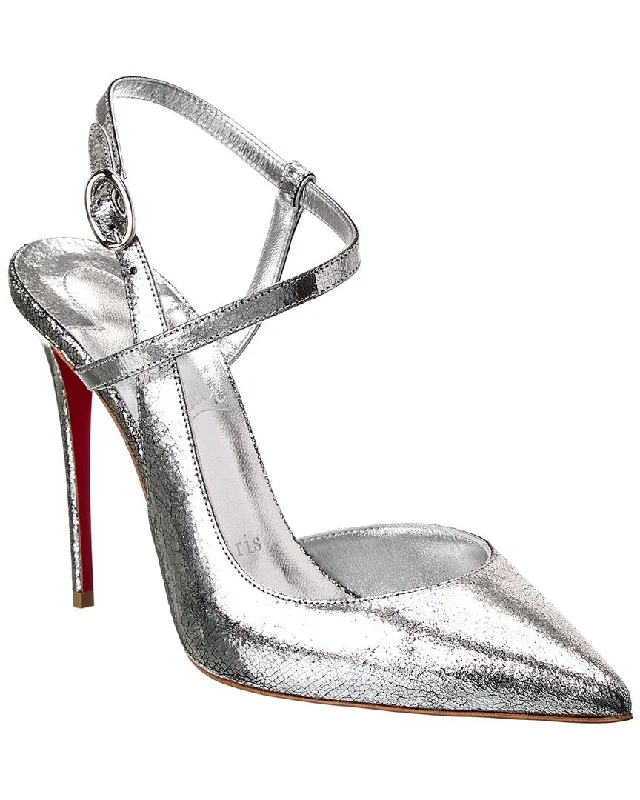 Comfort Meets Fashion Christian Louboutin Jenlove 100 Leather Pump