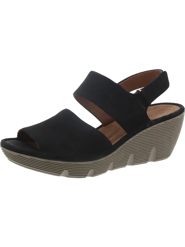 Flash Sale Starts Clarene Allure Womens Wedge Open Toe Ankle Strap