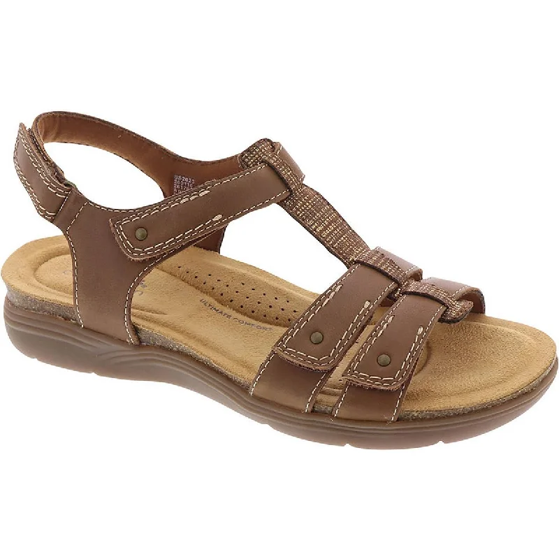 Summer Deals Clarks Womens April Cove Comfort Insole Open Toe Strappy Sandals