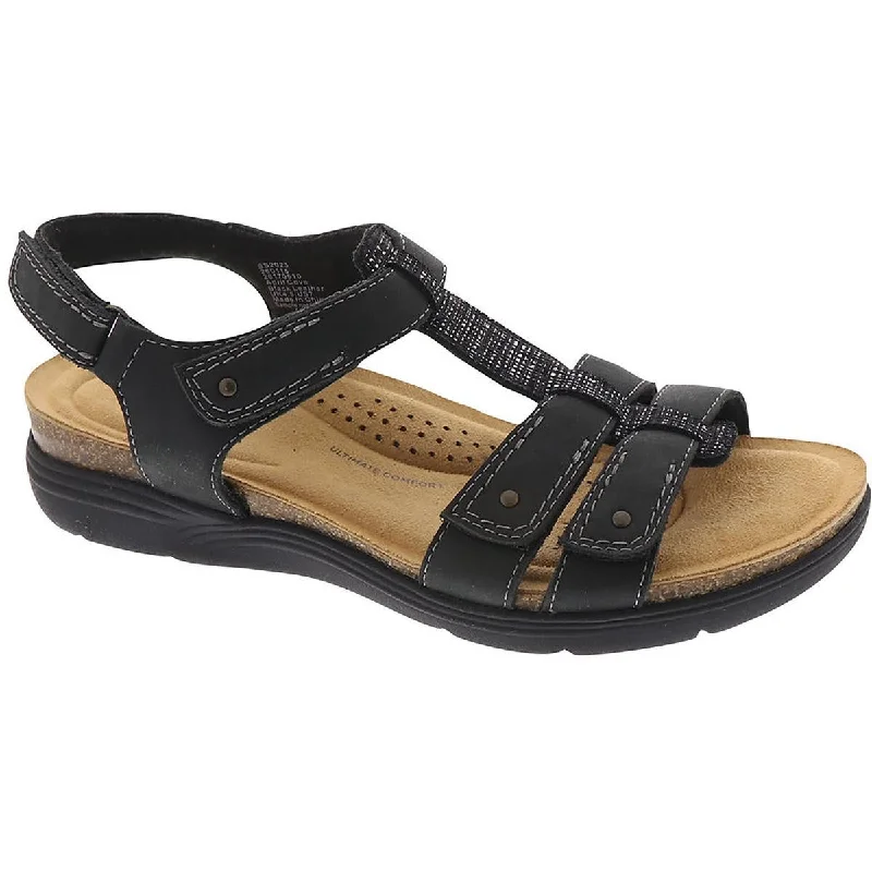 Edgy Fashion Deals Clarks Womens April Cove  Strappy Slip On Ankle Strap
