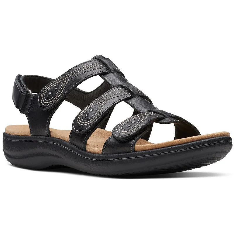 Travel-Friendly Footwear Promotion Clarks Womens Laurieann Vine Leather Open Toe Ankle Strap Travel-Friendly Footwear Promotion Clarks Womens Laurieann Vine Leather Open Toe Ankle Strap