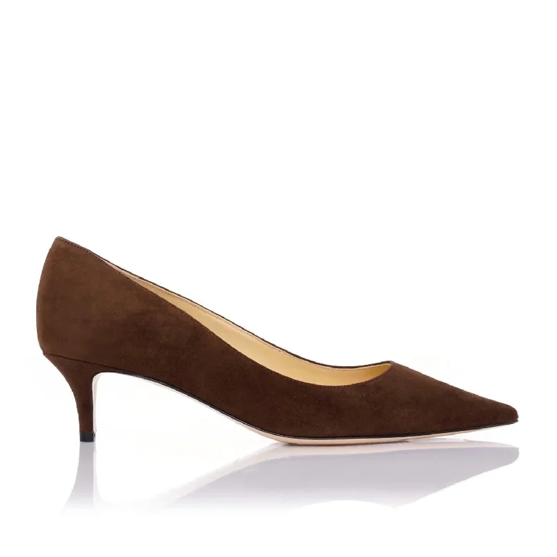 Trendy Footwear Sale Classic Pump 45 Heels In Chocolate