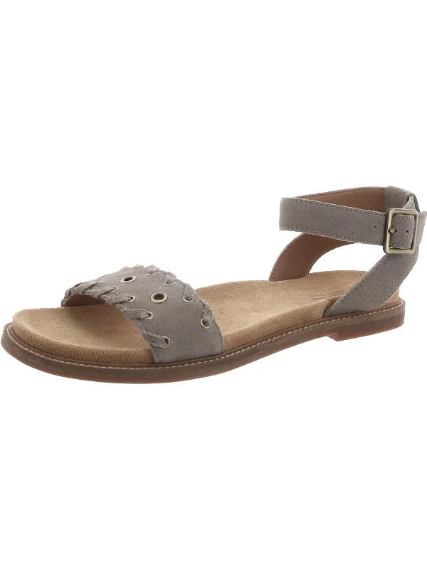 Crazy Discounts, Hurry Up Corsio Amelia Womens Suede Adjustable Slingback Sandals