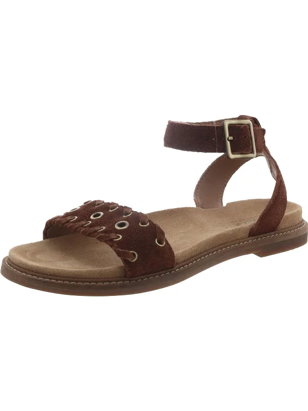 dark tan suede