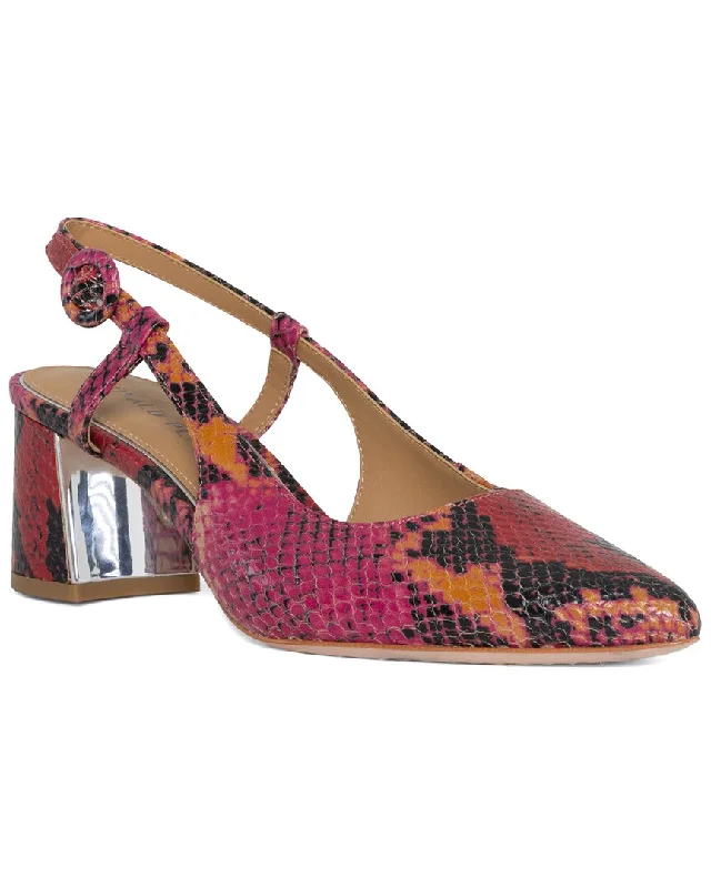 Flash Discount Donald Pliner Song Leather Slingback Pump