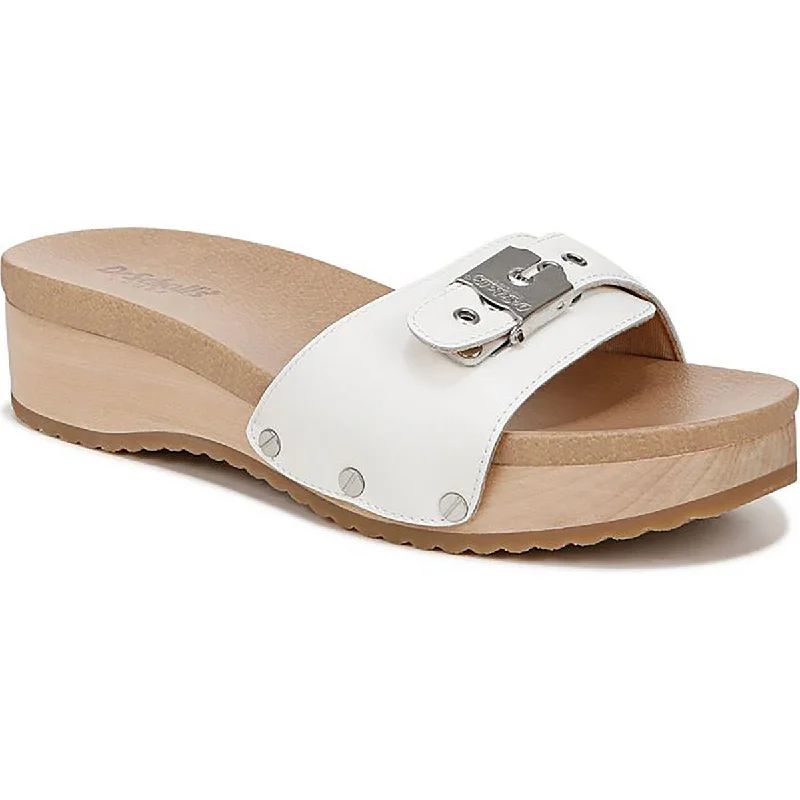 Imeless Style Dr. Scholl's Shoes Womens Buckle Slip On Wedge Sandals