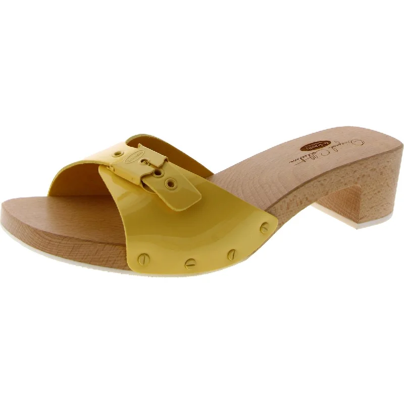 Sale Event, Prices Rock Dr. Scholl's Shoes Womens Original Mix Block Heel Slip-On Heels