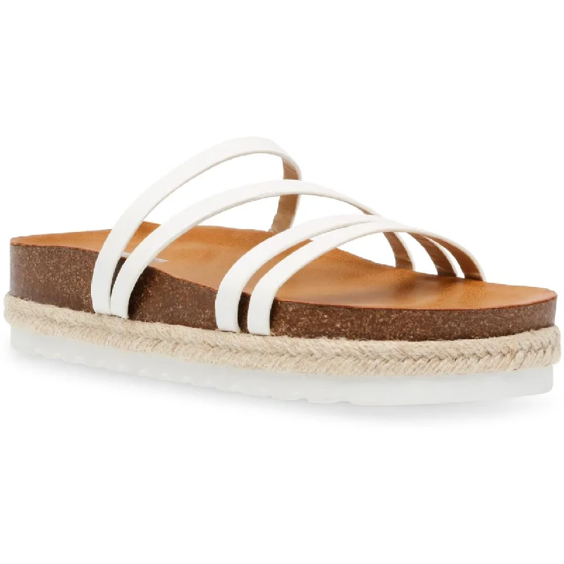 Glamorous Fashion Offers DV By Dolce Vita Womens Faux Leather Footbed Espadrilles