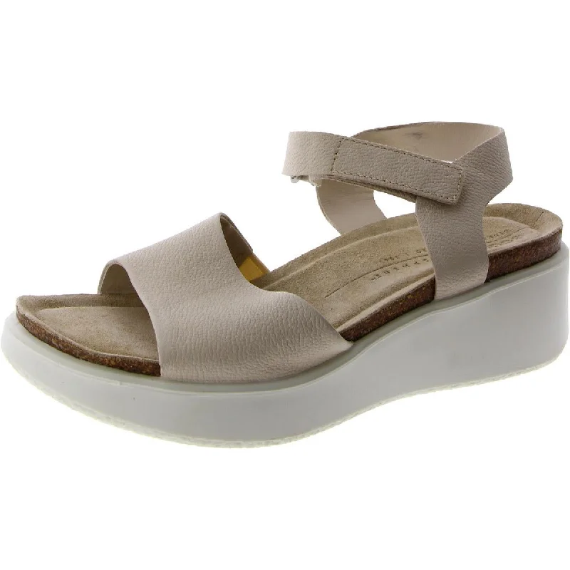 Casual Shoes Sale ECCO Womens Adjustable Open Toe Wedge Sandals