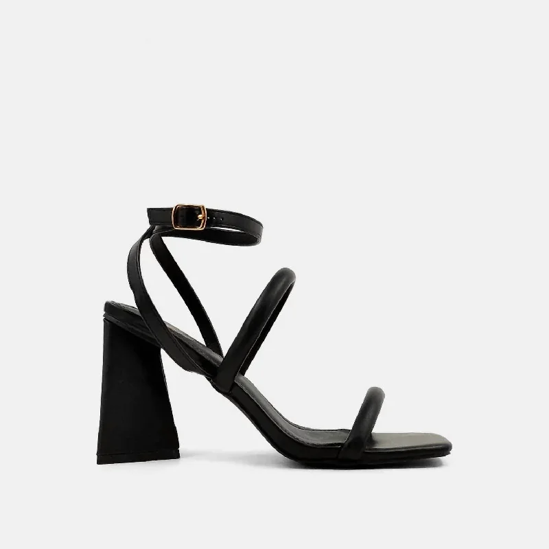 Limited Edition Evangeline Heel In Black