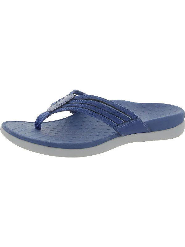 Popular Collection Fallyn Womens Leather Slip On Thong Sandals