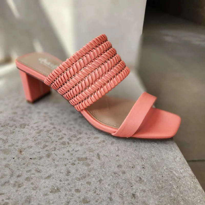 Don't Miss Out Fantasy Sandals In Lt. Coral