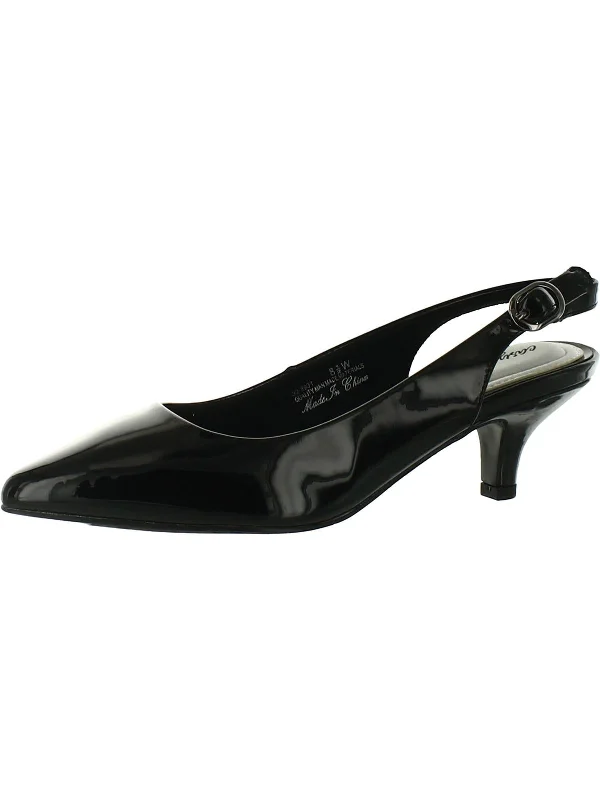 Outdoor Shoes Sale Faye Womens Buckle Pointed toe Kitten Heels